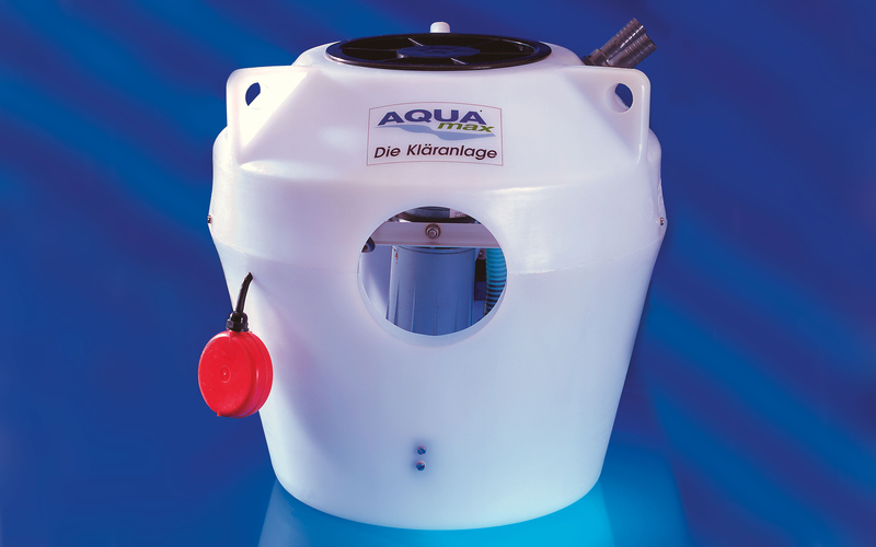 Historia de AQUAmax Nuestra antigua y pequeña depuradora AQUAmax