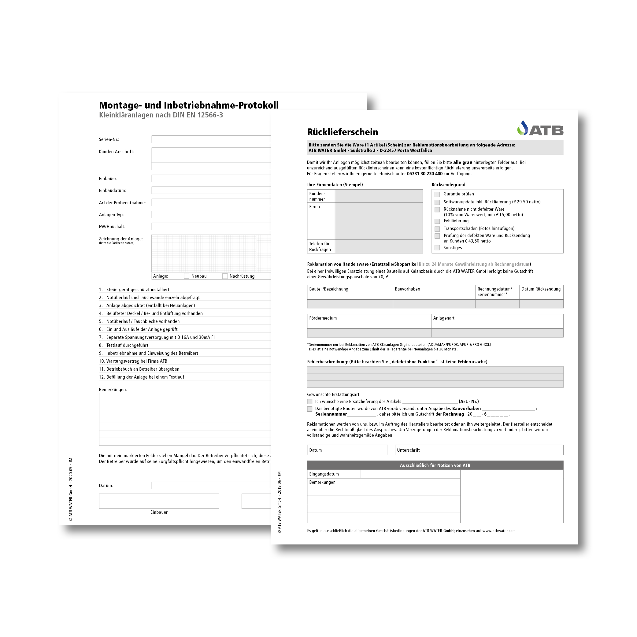 Our forms & requirements