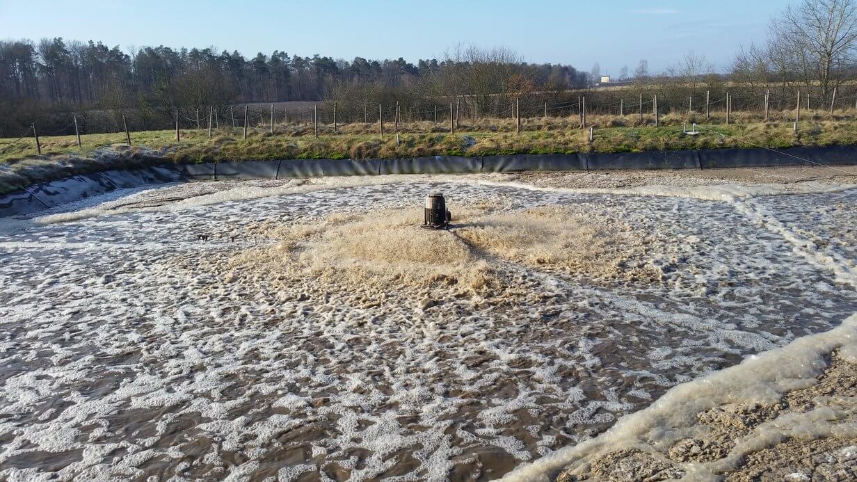 Aireación del agua con un HSA