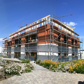 Extension des bureaux en 2003/04