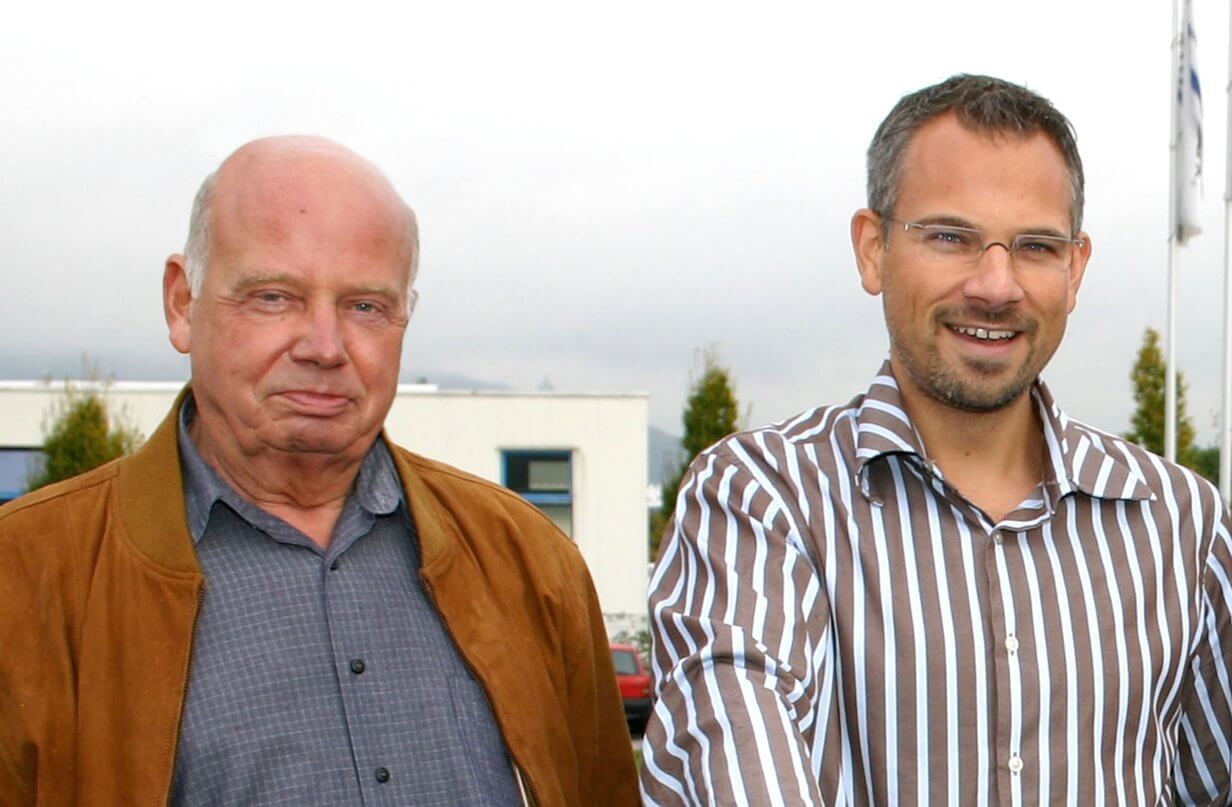 Fundadores Los dos fundadores