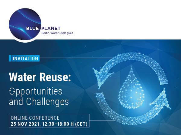 Flyer of the Blue Planet Berlin Online Conference 2021