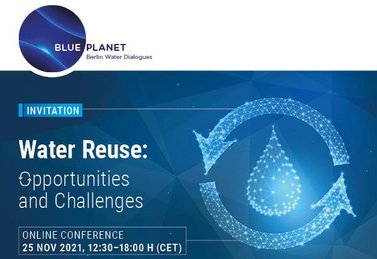 logo of the online conference of BLUE PLANET Berlin