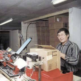 Fabrication de kits d'installation AQUAmax® dans des caves à Borlefzen