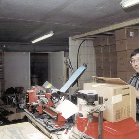 cellar in Borlefzen 1999 - first production site