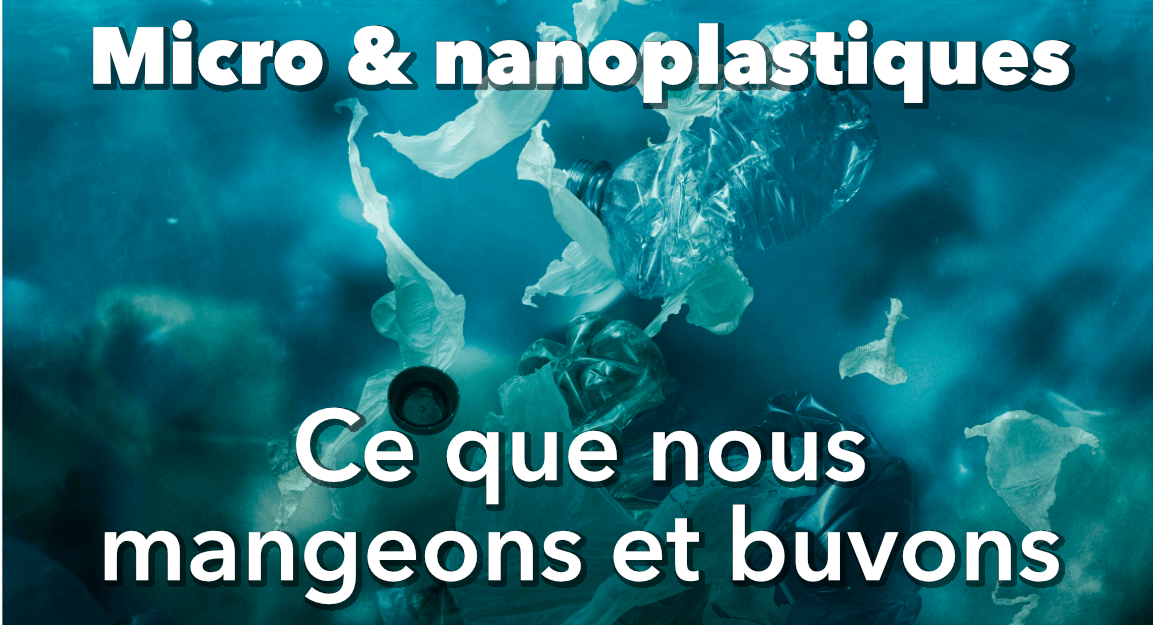 Plastique dans l'eau