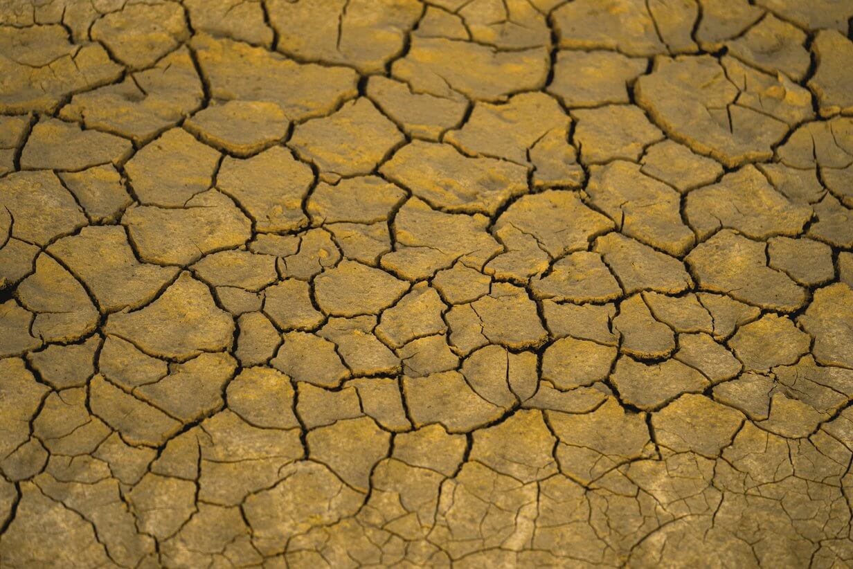 Dry earth