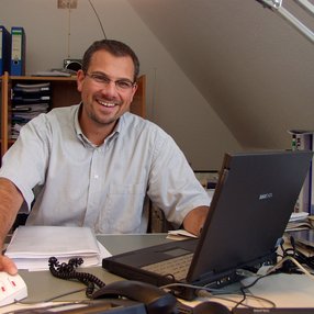 A founder sits in Borlefzen's office
