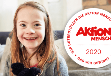 Aktion Mensch smiling girl