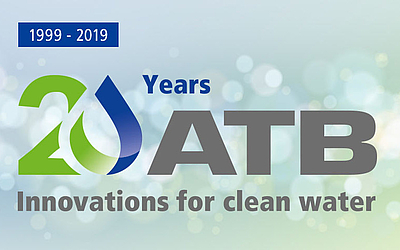 20 años ATB 20 años de ATB - Innovaciones para un agua limpia